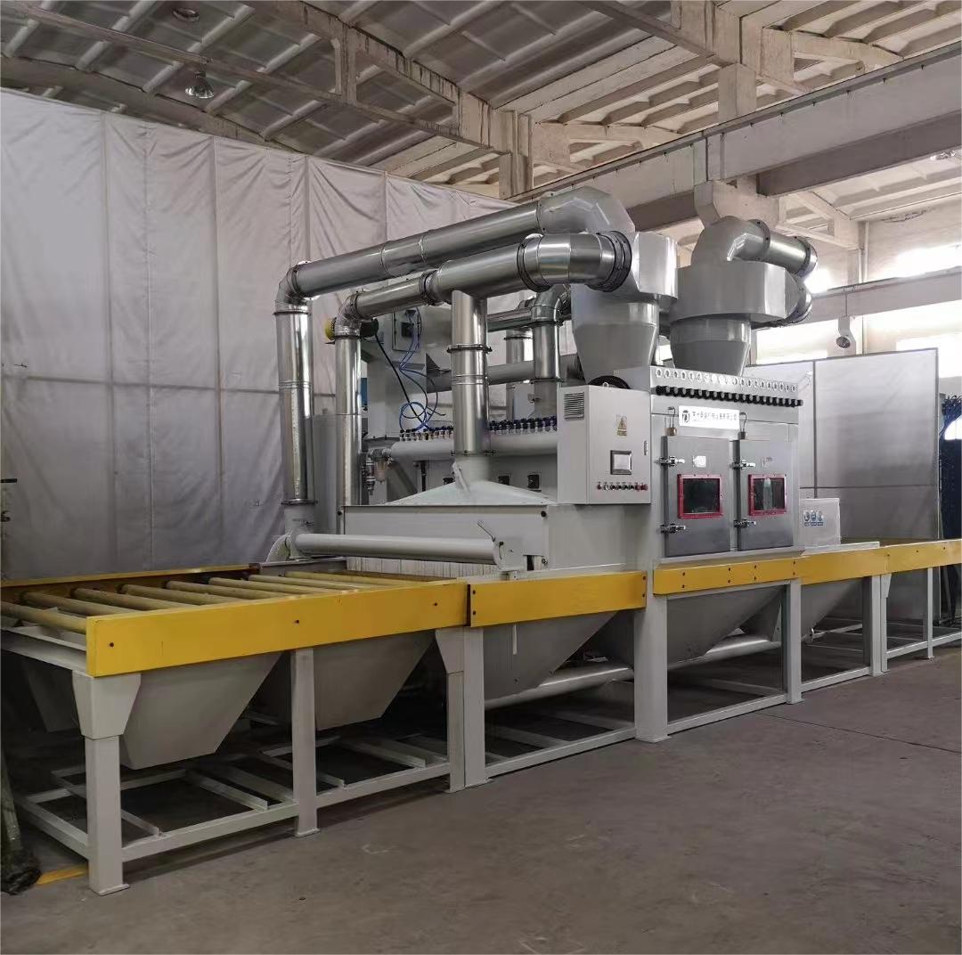 城口抛丸机跑砂是什么原因