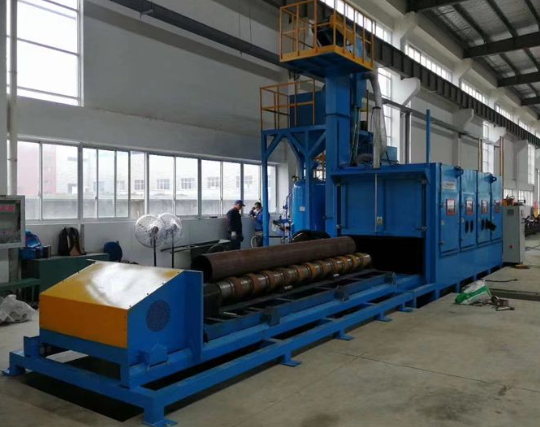 城口喷砂机在管道除锈中的现场施工应用